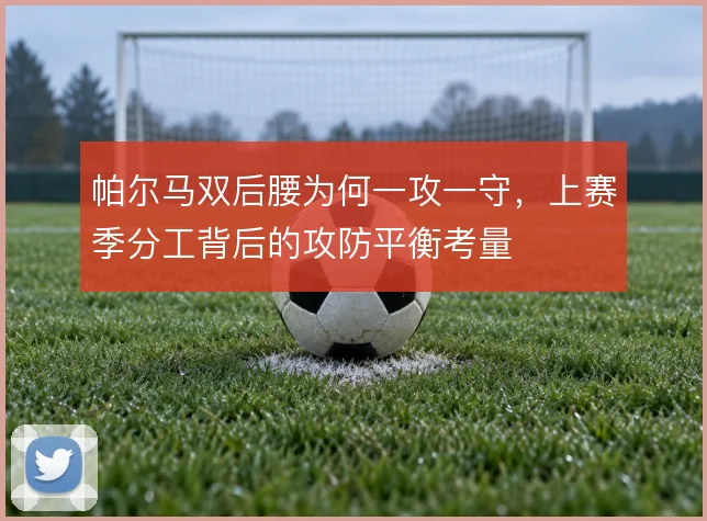 帕尔马双后腰为何一攻一守，上赛季分工背后的攻防平衡考量